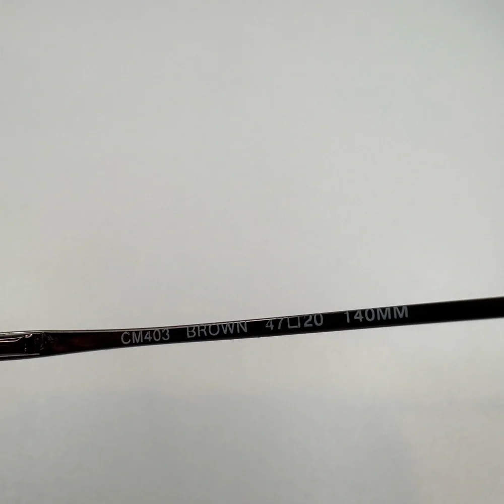 Chelsea Morgan Eyeglasses CM403 BROWN 47•20•140 Chelsea‎ Morgan glasses frames